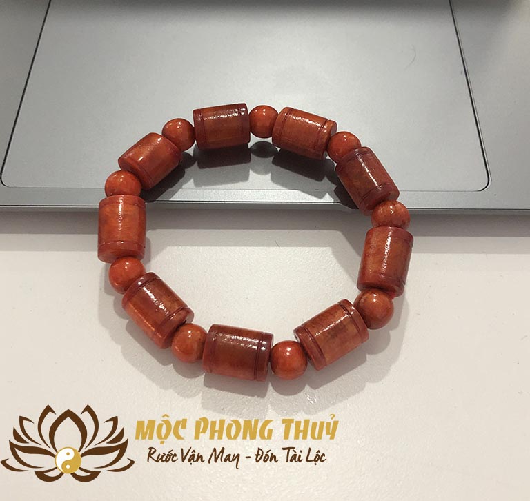 vòng gỗ huyết long đốt trúc tại tphcm