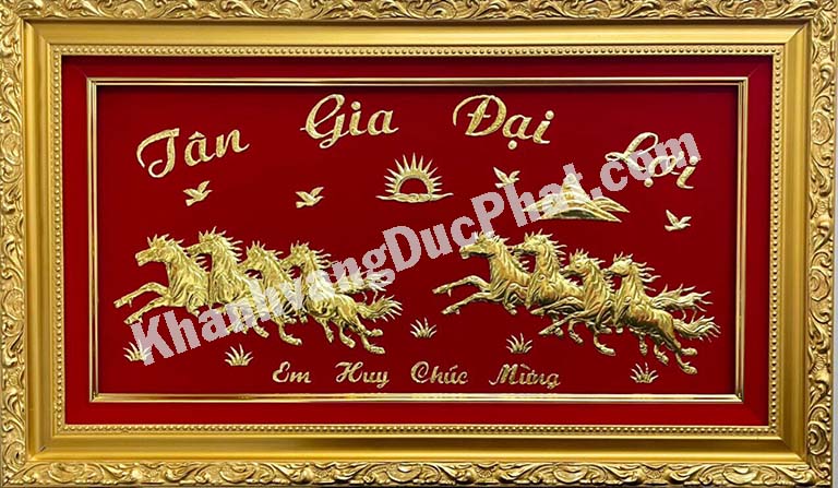 Top 5 mẫu Khánh Vàng Mừng Tân Gia đẹp nhất nên chọn làm quà